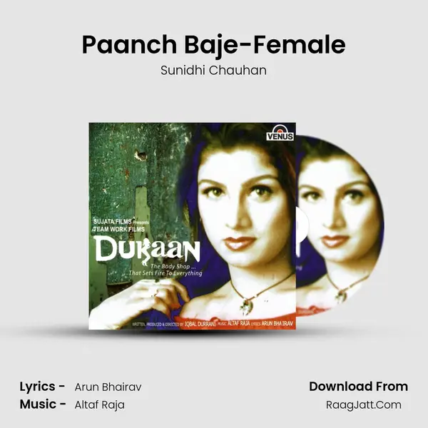 Paanch Baje-Female MP3 Song by Sunidhi Chauhan Cover