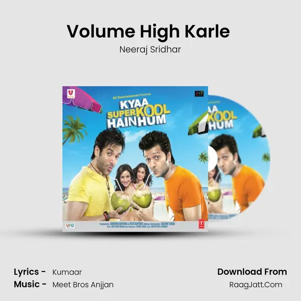 Volume High Karle (Remix) MP3 Song by Neeraj Sridhar Cover