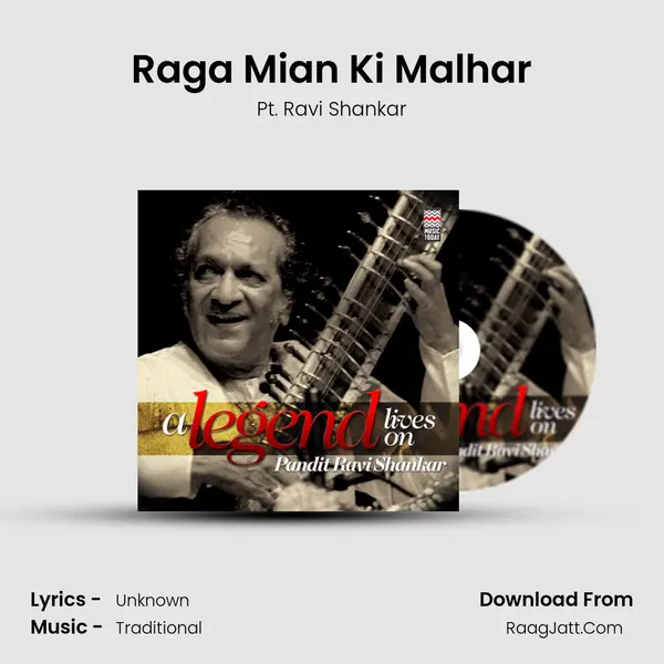 Raga Mian Ki Malhar MP3 Song by Pt. Ravi Shankar Cover