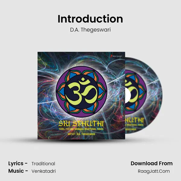 Introduction MP3 Song by D.A. Thegeswari Cover