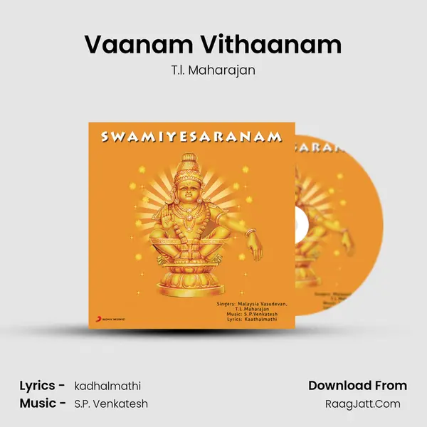 Vaanam Vithaanam MP3 Song by T.l. Maharajan Cover