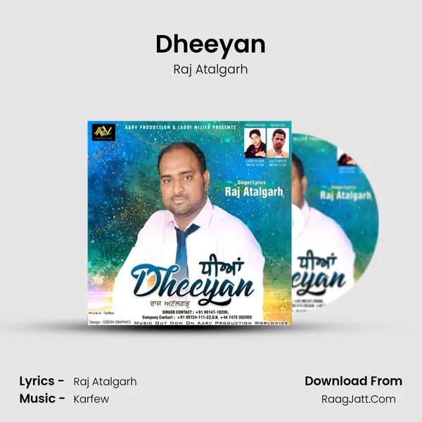 Dheeyan MP3 Song by Raj Atalgarh Cover