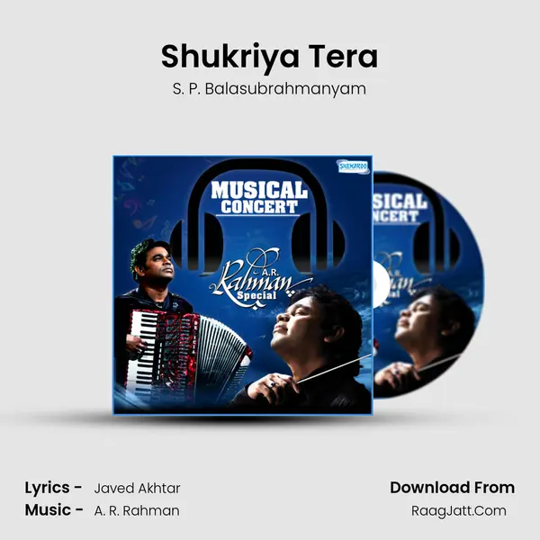Shukriya Tera MP3 Song by S. P. Balasubrahmanyam Cover
