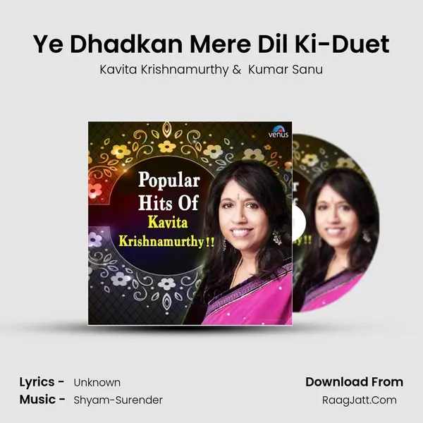Ye Dhadkan Mere Dil Ki-Duet MP3 Song by Kavita Krishnamurthy Cover