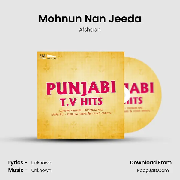 Mohnun Nan Jeeda MP3 Song by Afshaan Cover
