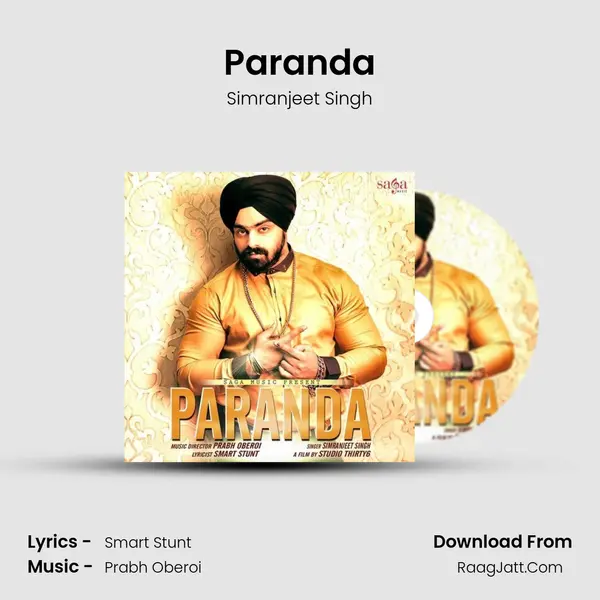 Paranda MP3 Song by Simranjeet Singh Cover