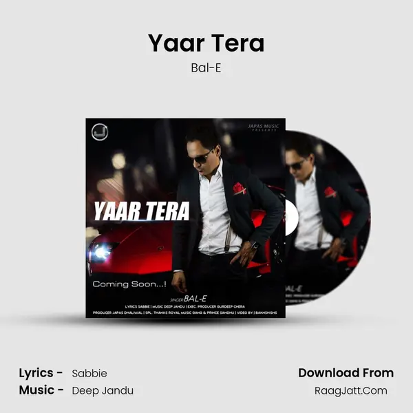 Yaar Tera MP3 Song by Bal-E Cover