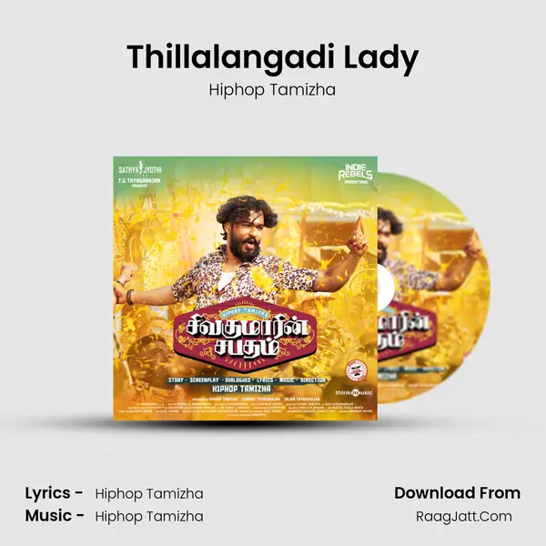 Thillalangadi Lady MP3 Song by Hiphop Tamizha Cover