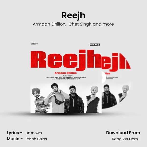 Reejh MP3 Song by Armaan Dhillon Cover