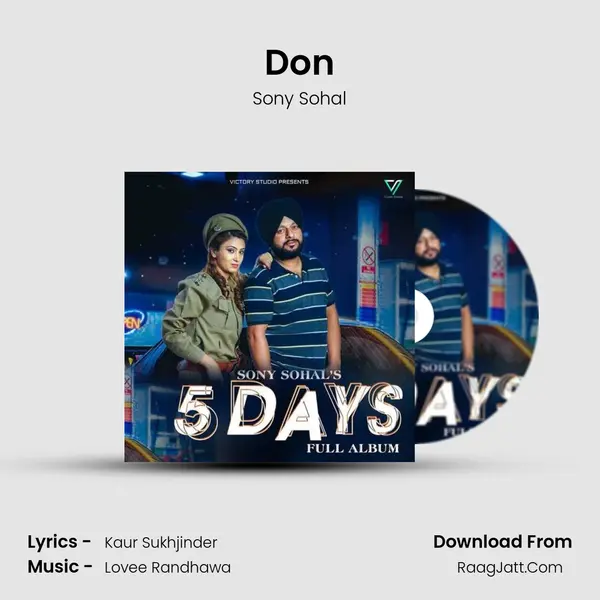 Don MP3 Song by Sony Sohal Cover