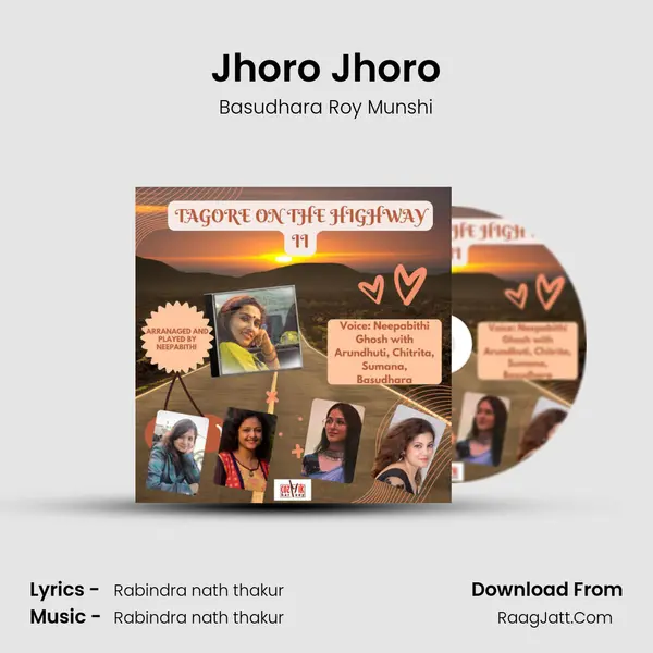 Jhoro Jhoro MP3 Song by Basudhara Roy Munshi Cover
