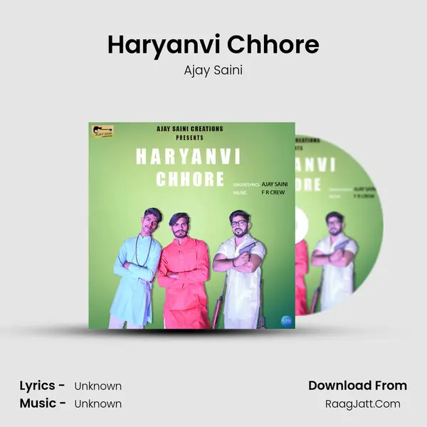 Haryanvi Chhore MP3 Song by Ajay Saini Cover