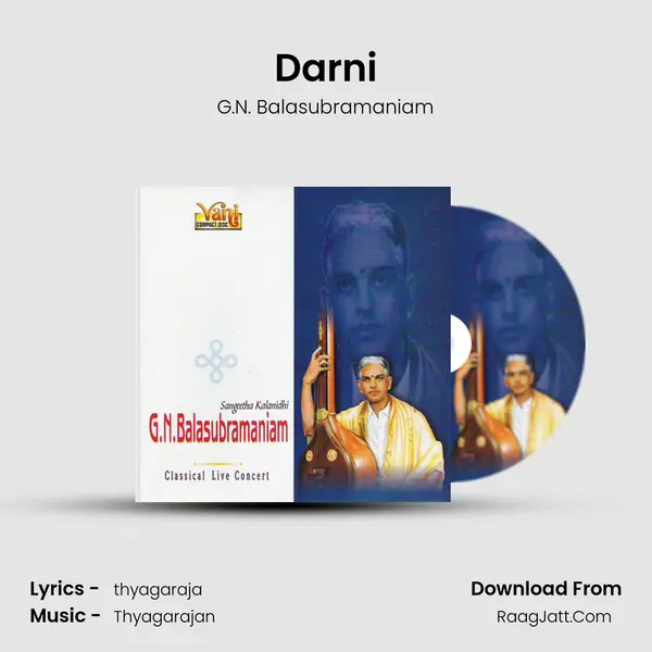 Darni MP3 Song by G.N. Balasubramaniam Cover