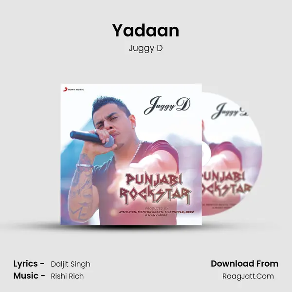 Yadaan MP3 Song by Juggy D Cover