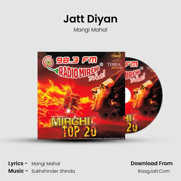 Jatt Diyan MP3 Song by Mangi Mahal Cover