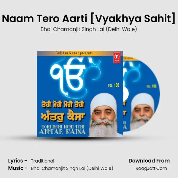 Naam Tero Aarti [Vyakhya Sahit] MP3 Song by Bhai Chamanjit Singh Lal (Delhi Wale) Cover