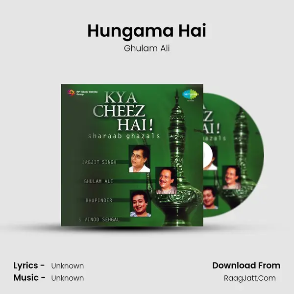 Hungama Hai MP3 Song by Ghulam Ali Cover