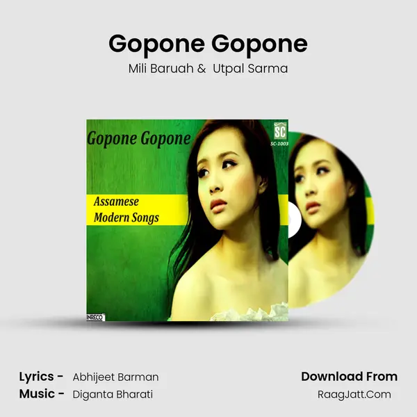 Gopone Gopone MP3 Song by Mili Baruah Cover