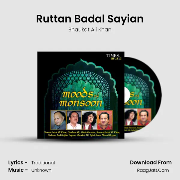 Ruttan Badal Sayian MP3 Song by Shaukat Ali Khan Cover