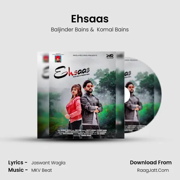 Ehsaas MP3 Song by Baljinder Bains Cover