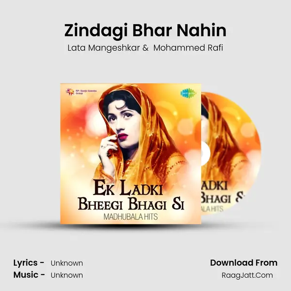 Zindagi Bhar Nahin Cover