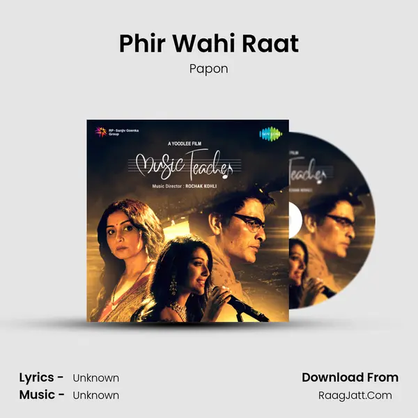 Phir Wahi Raat MP3 Song by Papon Cover