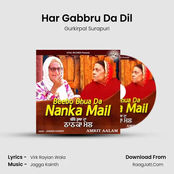 Har Gabbru Da Dil MP3 Song by Gurkirpal Surapuri Cover