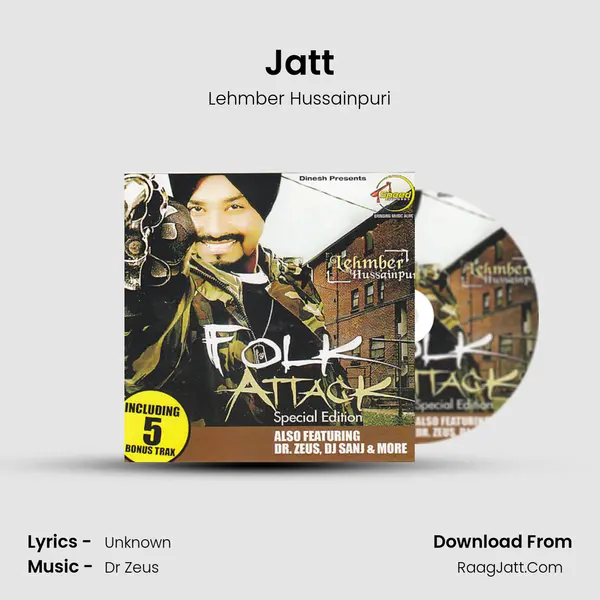 Jatt MP3 Song by Lehmber Hussainpuri Cover