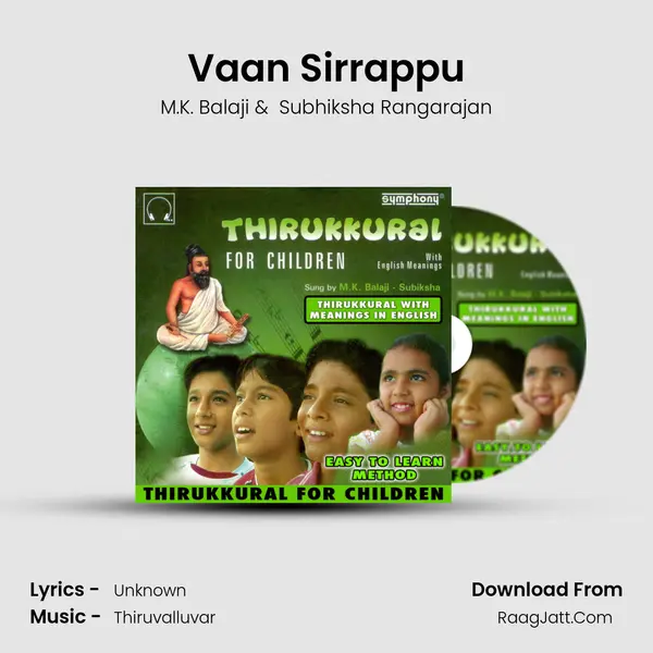Vaan Sirrappu MP3 Song by M.K. Balaji Cover