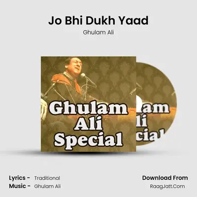 Jo Bhi Dukh Yaad MP3 Song by Ghulam Ali Cover
