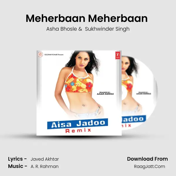 Meherbaan Meherbaan (Remix) MP3 Song by Asha Bhosle Cover
