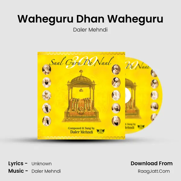Waheguru Dhan Waheguru MP3 Song by Daler Mehndi Cover