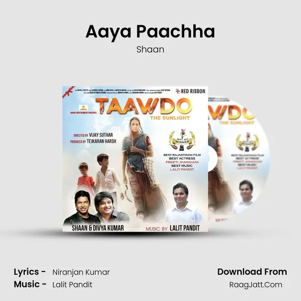 Aaya Paachha MP3 Song by Shaan Cover