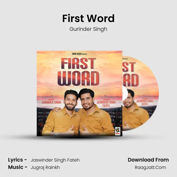 First Word MP3 Song by Gurinder Singh Cover