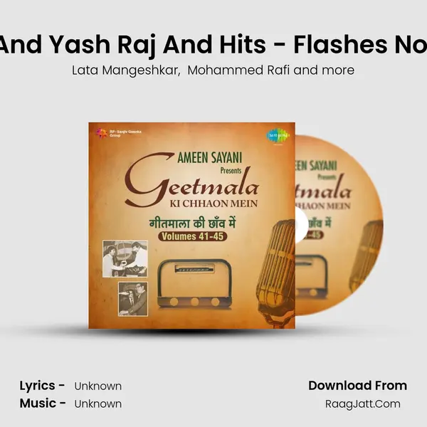 Commentary And Carun And Yash Raj And Hits - Flashes Nos 5 And 4 And Tere Sang J MP3 Song by Lata Mangeshkar Cover