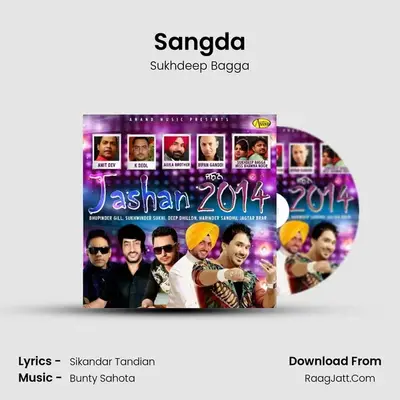 Sangda MP3 Song by Sukhdeep Bagga Cover