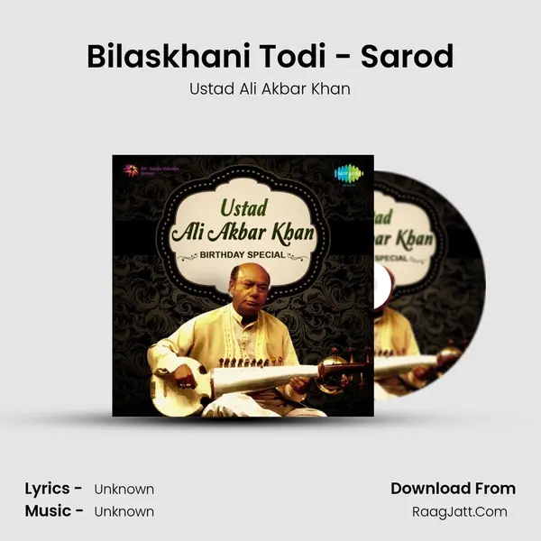 Bilaskhani Todi - Sarod MP3 Song by Ustad Ali Akbar Khan Cover