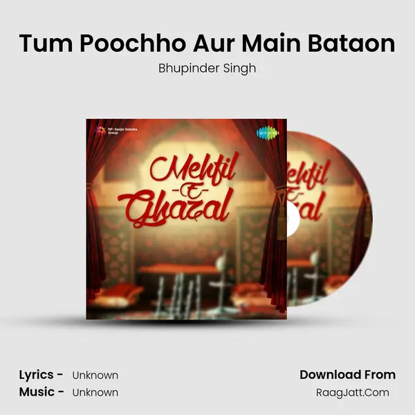 Tum Poochho Aur Main Bataon MP3 Song by Bhupinder Singh Cover