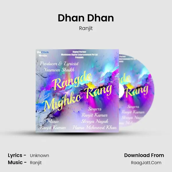 Dhan Dhan MP3 Song by Ranjit Cover