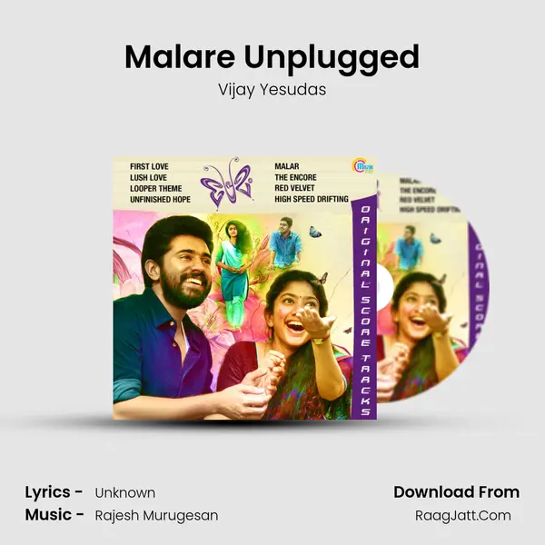 Malare Unplugged MP3 Song by Vijay Yesudas Cover