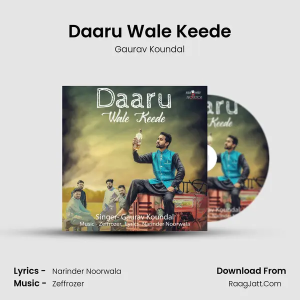 Daaru Wale Keede MP3 Song by Gaurav Koundal Cover