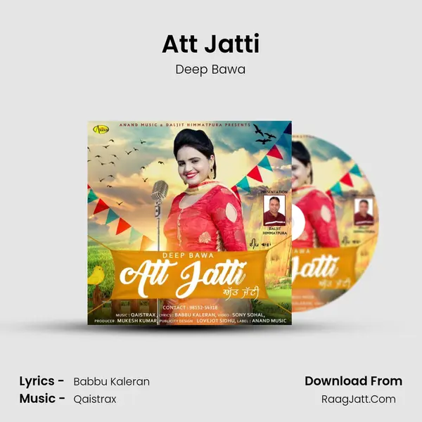 Att Jatti MP3 Song by Deep Bawa Cover