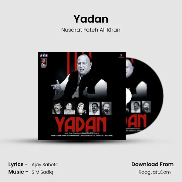 Yadan MP3 Song by Nusarat Fateh Ali Khan Cover