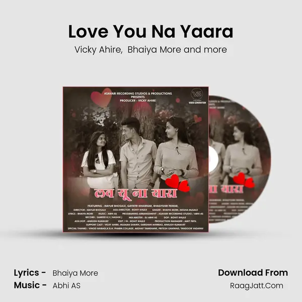 Love You Na Yaara MP3 Song by Vicky Ahire Cover