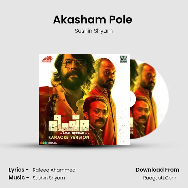 Akasham Pole (Karaoke Version) MP3 Song by Sushin Shyam Cover