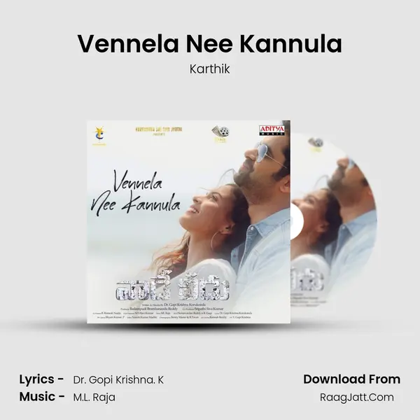 Vennela Nee Kannula MP3 Song by Karthik Cover