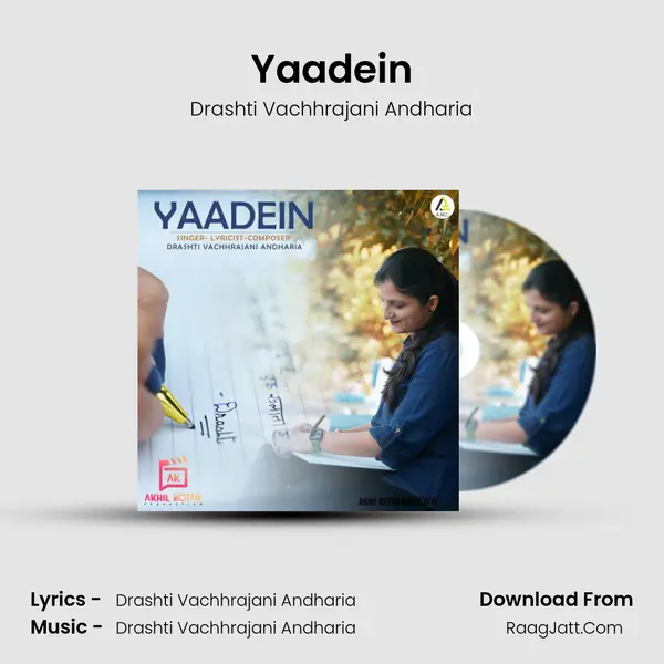 Yaadein MP3 Song by Drashti Vachhrajani Andharia Cover
