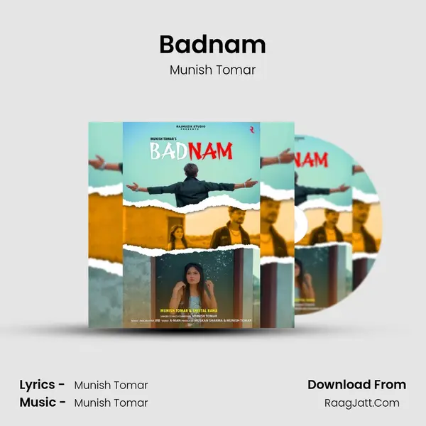 Badnam MP3 Song by Munish Tomar Cover