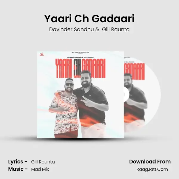 Yaari Ch Gadaari - Davinder Sandhu