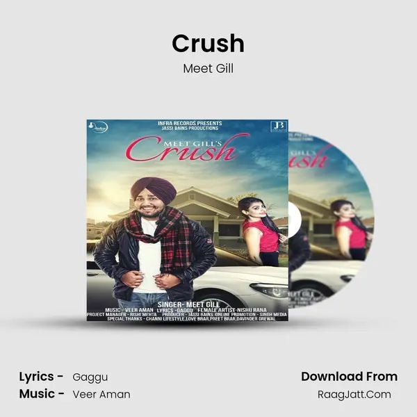 Crush MP3 Song by Meet Gill Cover